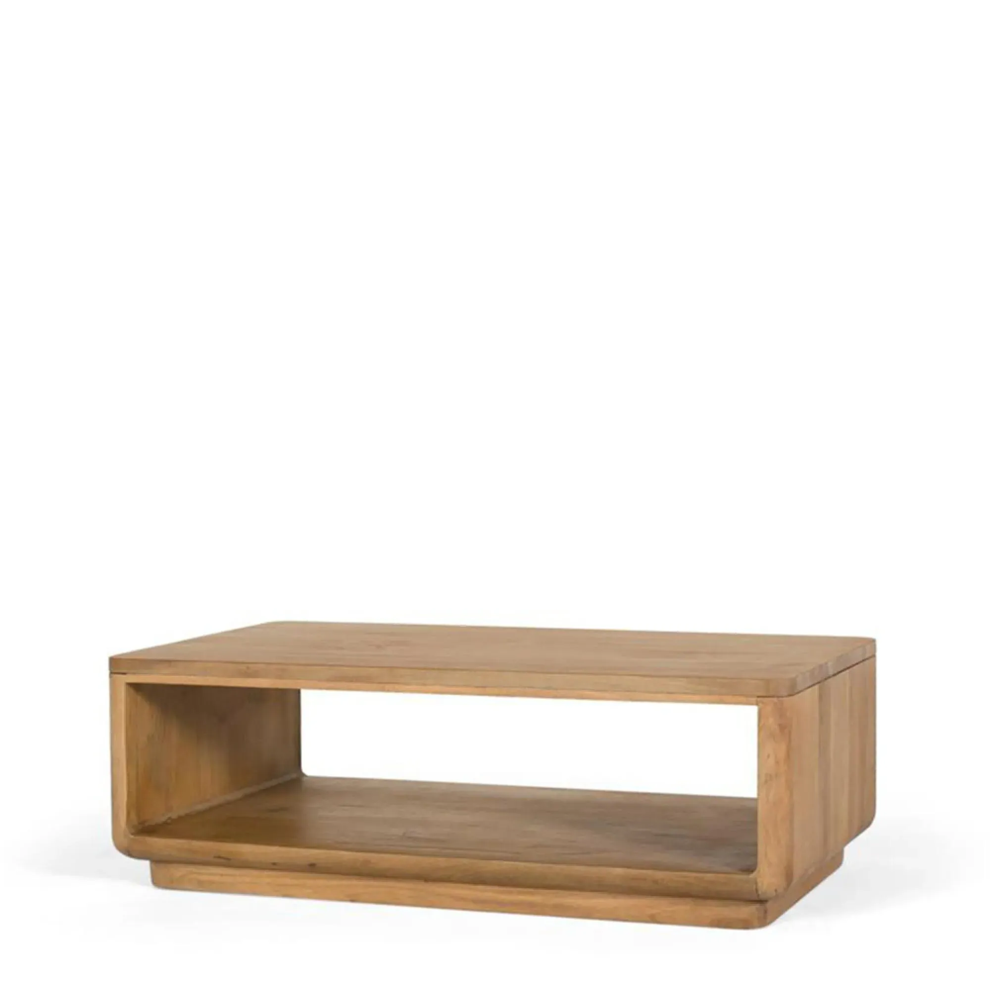 Wrenley Open Coffee Table - Natural, Mango Wood