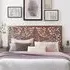 Yurchen Carved Headboard - Walnut, Wood