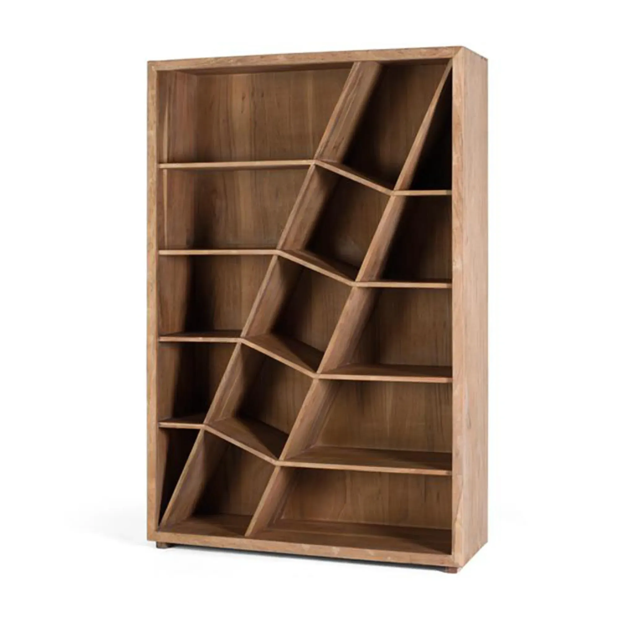 Zenda Bookcase - Acacia Wood
