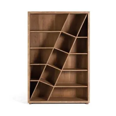 Zenda Bookcase - Acacia Wood