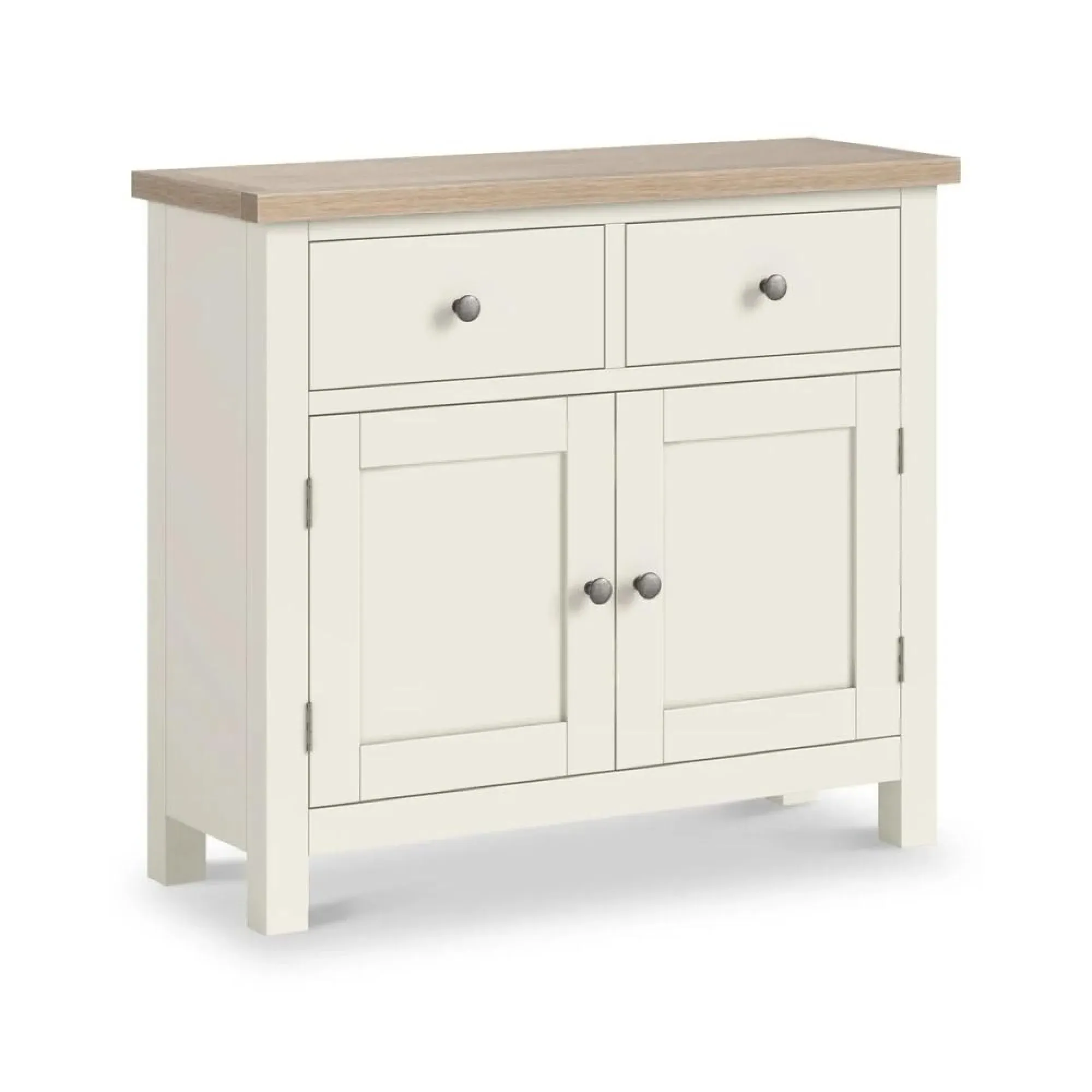 2 Door Medium Sideboard - Coconut White