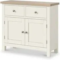 2 Door Medium Sideboard - Coconut White