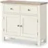 2 Door Medium Sideboard - Coconut White