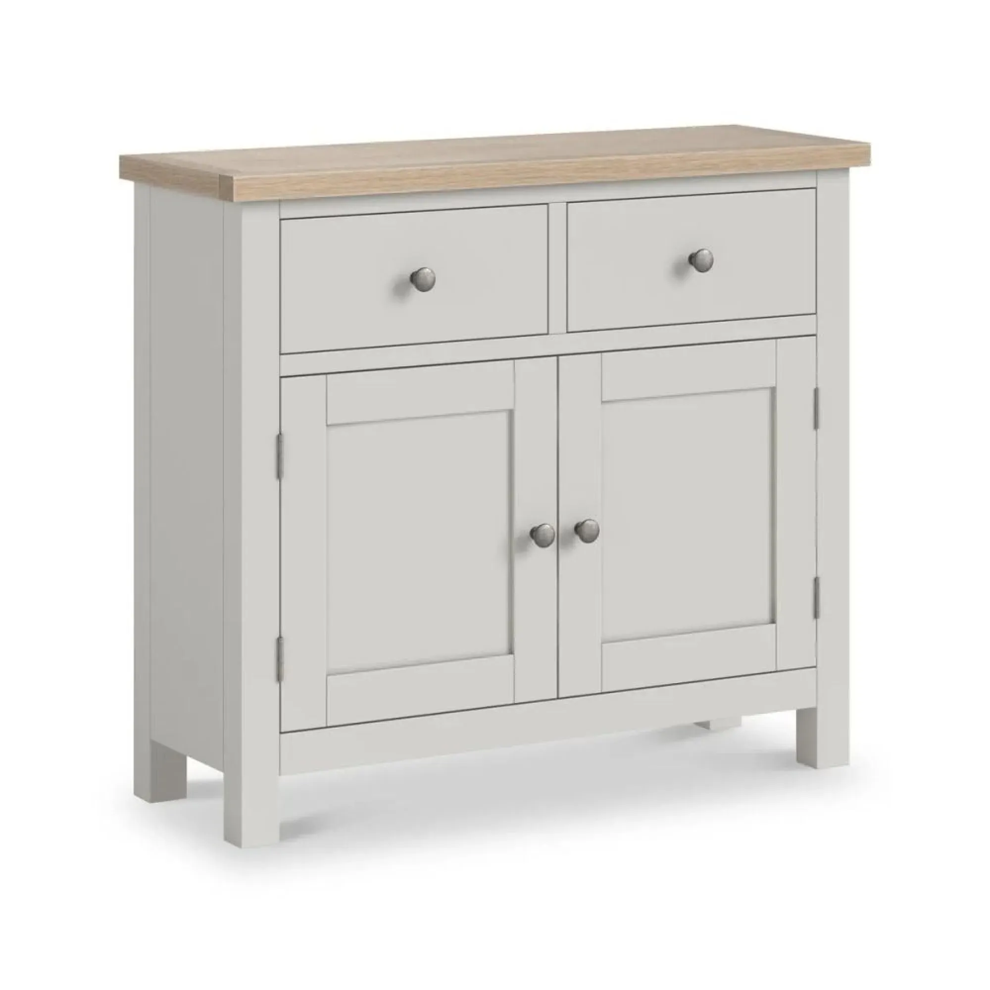 2 Door Medium Sideboard - Light Grey