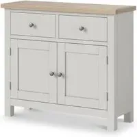 2 Door Medium Sideboard - Light Grey