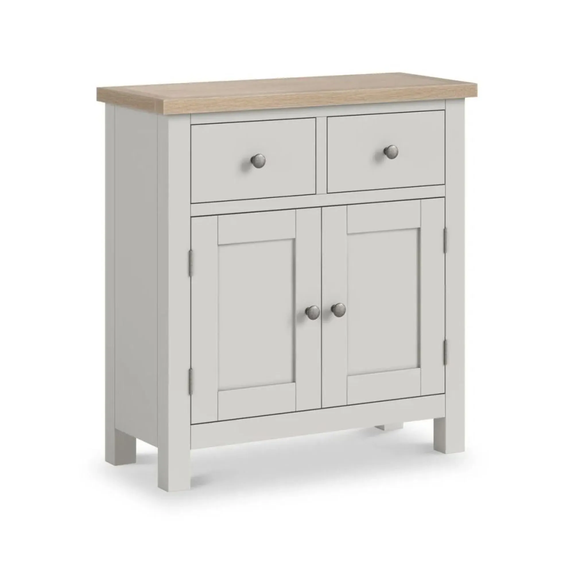 2 Door Small Sideboard - Light Grey