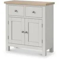 2 Door Small Sideboard - Light Grey