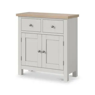 2 Door Small Sideboard - Light Grey