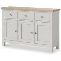 3 Door Large Sideboard - Grey