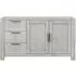 Amsterdam 140cm Medium Sideboard - Grey Washed, Oak