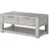 Amsterdam Coffee Table with Storage - Grey Washed, Oak