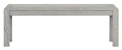 Amsterdam Dining Bench - Grey Washed, Oak image
