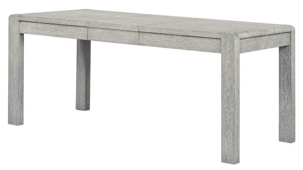 Amsterdam Grey Washed Oak 4-6 Seater Extendable Dining Table - Grey