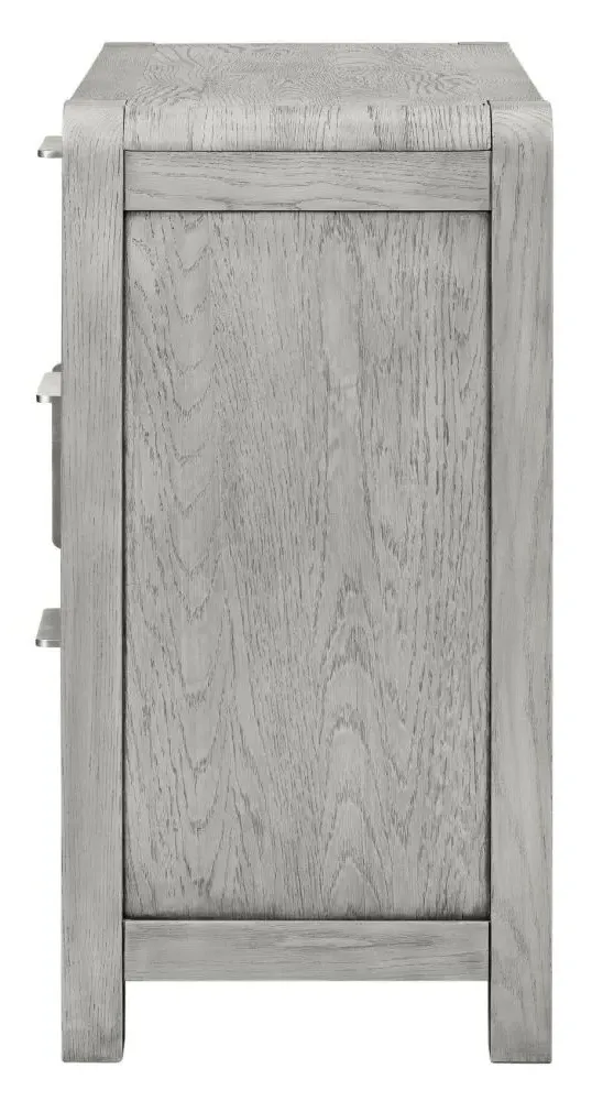 Amsterdam Small Sideboard - Grey Washed, Oak