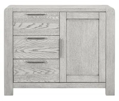 Amsterdam Small Sideboard - Grey Washed, Oak image