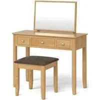 Bath Dressing Table Set - Oak