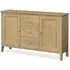 Bath Oak 2 Door Sideboard - Pale Oak