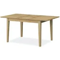 Bath Oak 4-6 Seater Extendable Dining Table - Pale Oak