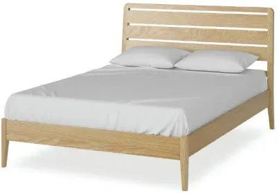Bath Oak Bed Frame - Pale Oak