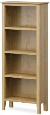 Bath Oak Narrow Bookcase - Pale Oak image