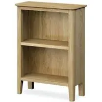 Bath Oak Small Bookcase - Pale Oak