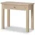 Country Oak 1 Drawer Desk - White Washed