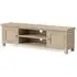 Country Oak 160cm 2 Door TV Unit - White Washed