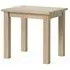 Country Oak 2-Seater Bistro Dining Table - White Washed, Oak