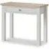 Grey Painted 1 Drawer Desk - Light Grey