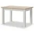 Grey Painted 4-6 Seater Extendable Dining Table - Light Grey