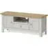 Guildford 120cm TV Unit with Storage - Grey, Oak