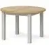 Guildford 4-6 Seater Oval Extending Dining Table - Grey, Oak