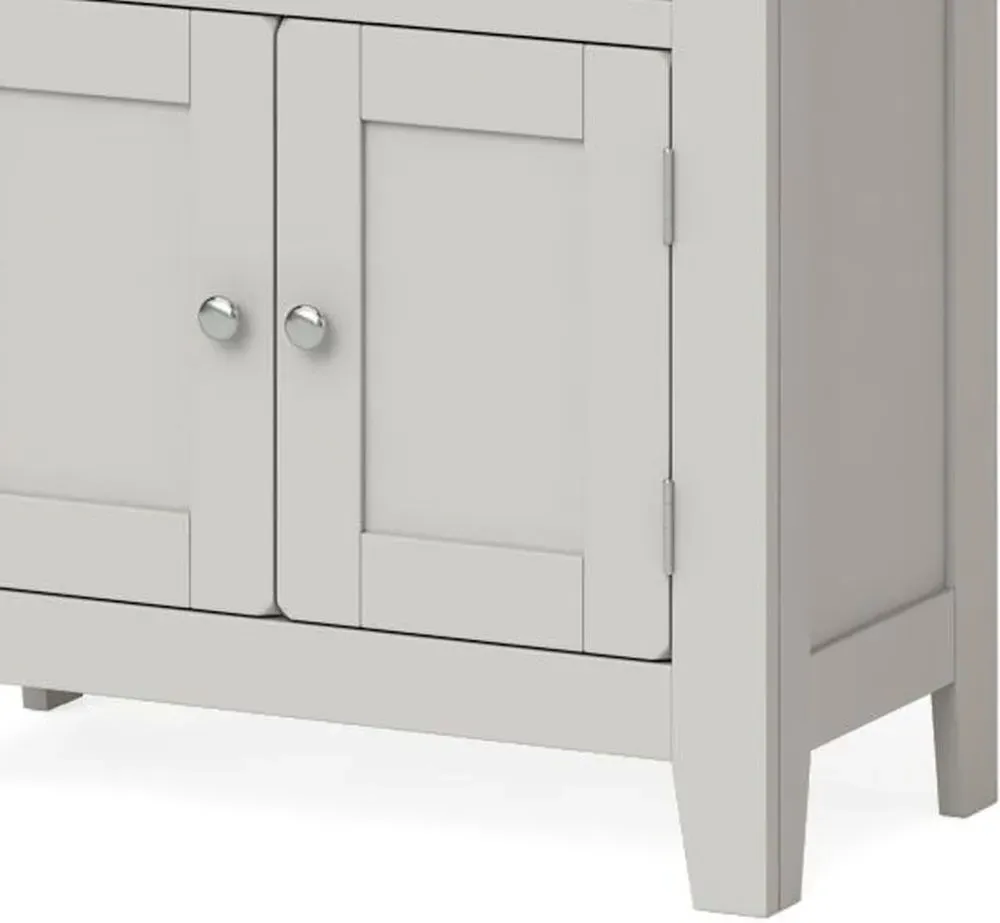Guildford Compact 2 Door Sideboard - Grey