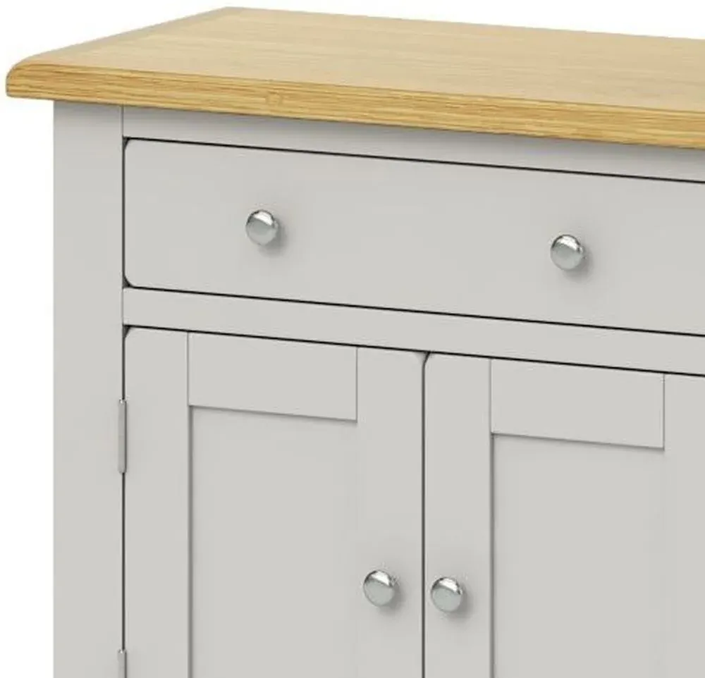 Guildford Compact 2 Door Sideboard - Grey