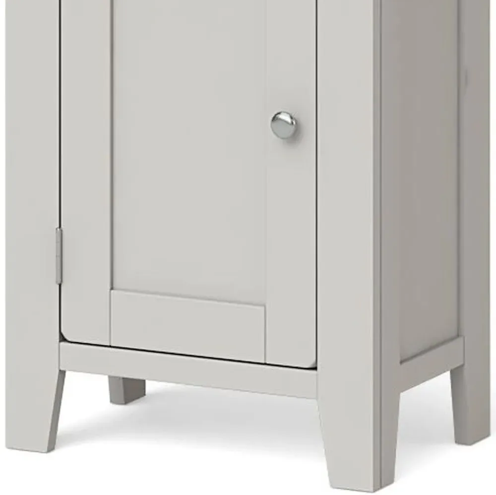 Guildford Single Door Cabinet - Grey, Oak
