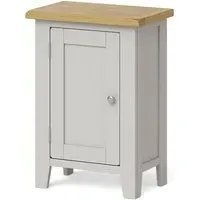 Guildford Single Door Cabinet - Grey, Oak