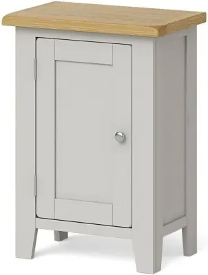 Guildford Single Door Cabinet - Grey, Oak image
