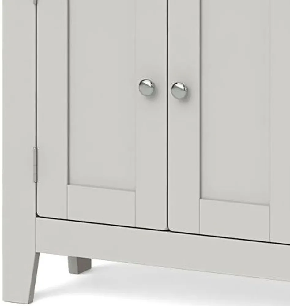 Guildford Small Cabinet - Grey, Oak