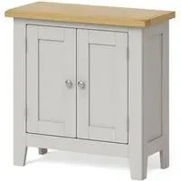 Guildford Small Cabinet - Grey, Oak