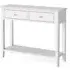 Hampstead 2 Drawer Console Table - White