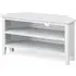 Hampstead 95cm Corner TV Unit - White