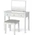 Hampstead Dressing Table Set - White