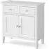 Hampstead Small 2 Door Sideboard - White