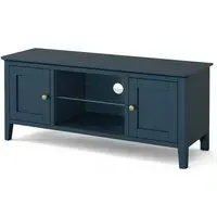 Harrogate 120cm TV Unit with Storage - Blue