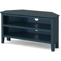 Harrogate 95cm Corner TV Unit - Blue