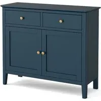 Harrogate Blue Small 2 Door Sideboard - Blue