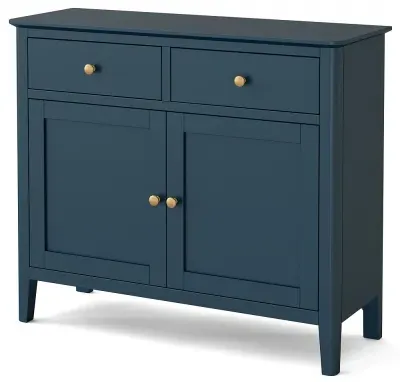 Harrogate Blue Small 2 Door Sideboard - Blue