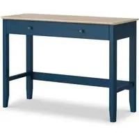 Marlow 1 Drawer Office Desk - Blue