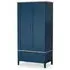 Marlow 2 Door Gents Wardrobe - Navy Blue