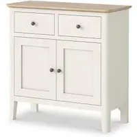 Marlow 2 Door Small Sideboard - Coconut White